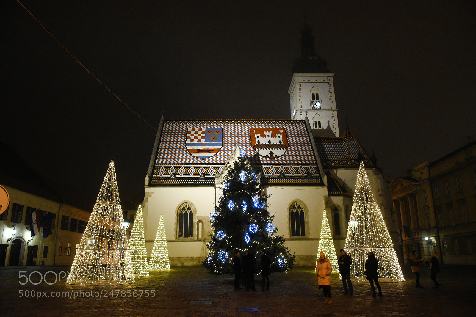 Nikon D5500 sample photo. Christmas in zagreb photography