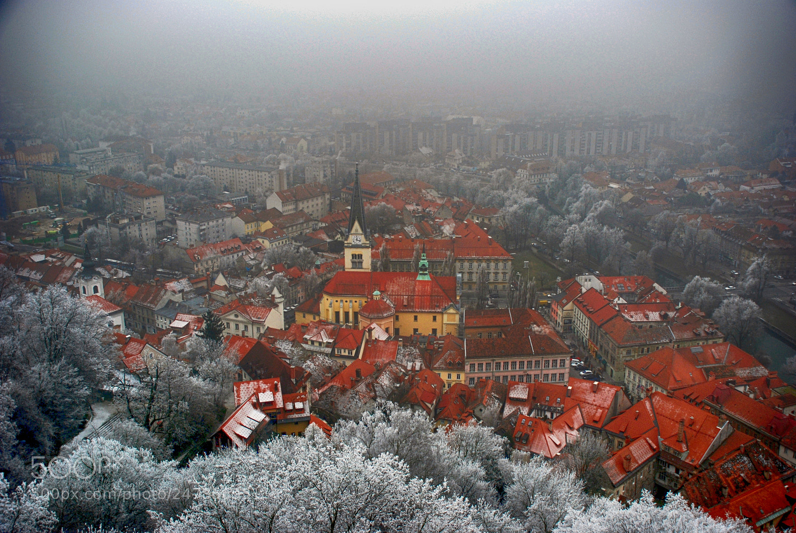 Nikon D80 sample photo. Beautiful ljubljana on a photography