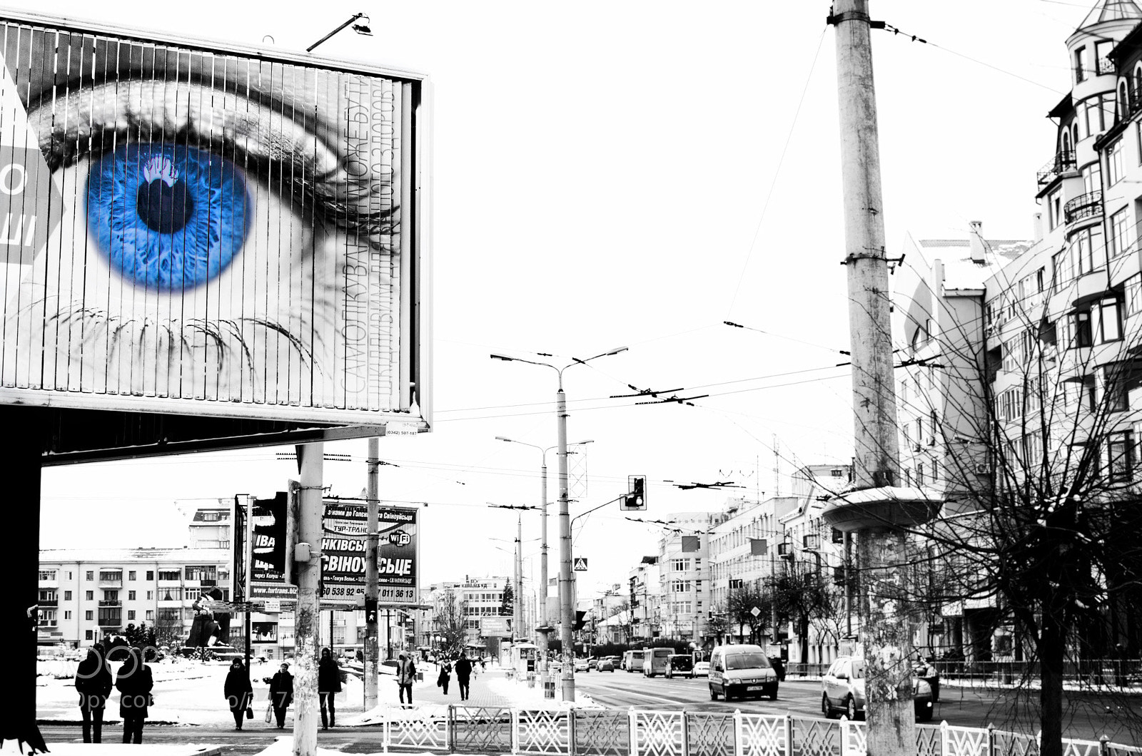 Nikon D5100 sample photo. Eye of city photography