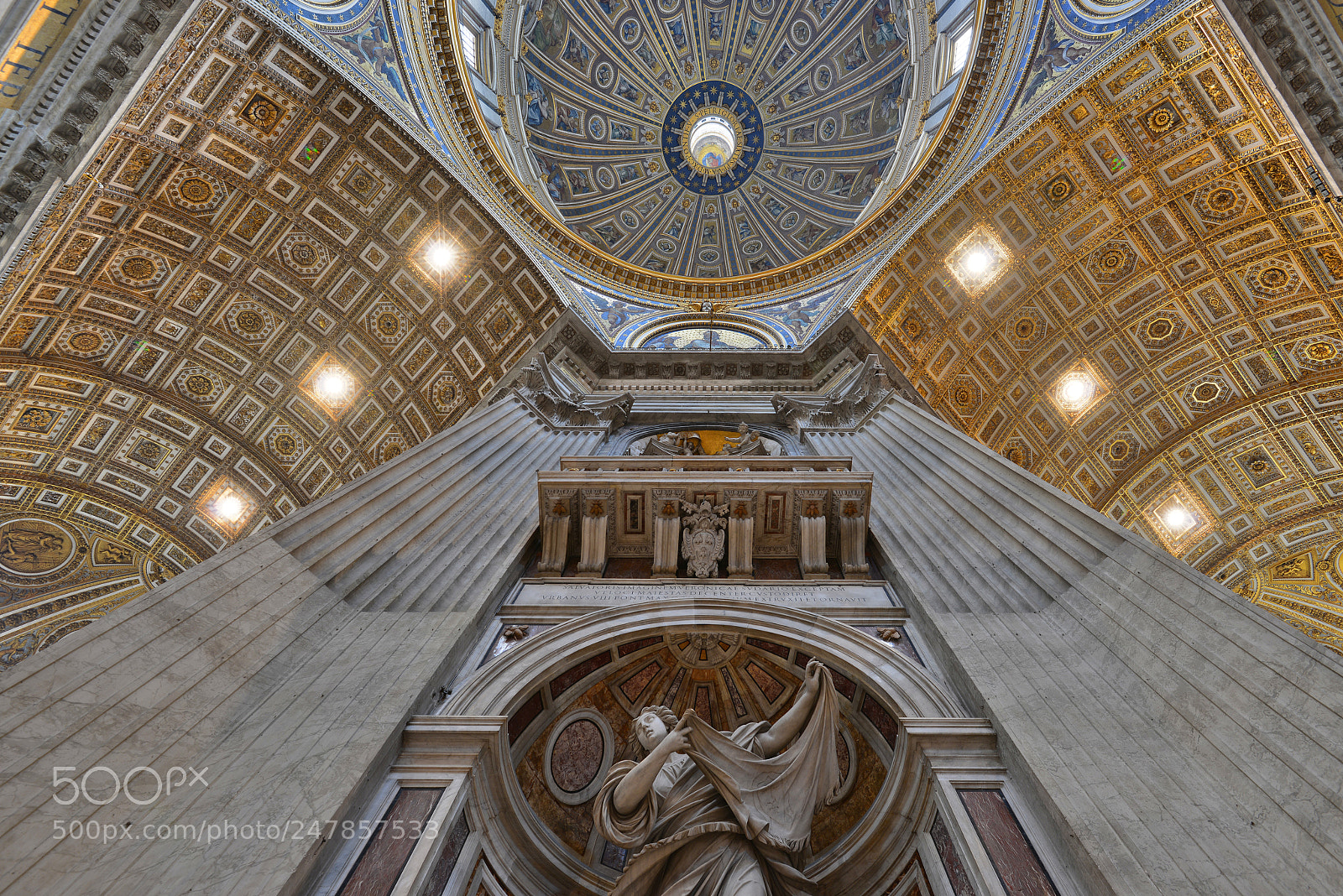 Nikon D800 sample photo. Roof of st. peter's photography