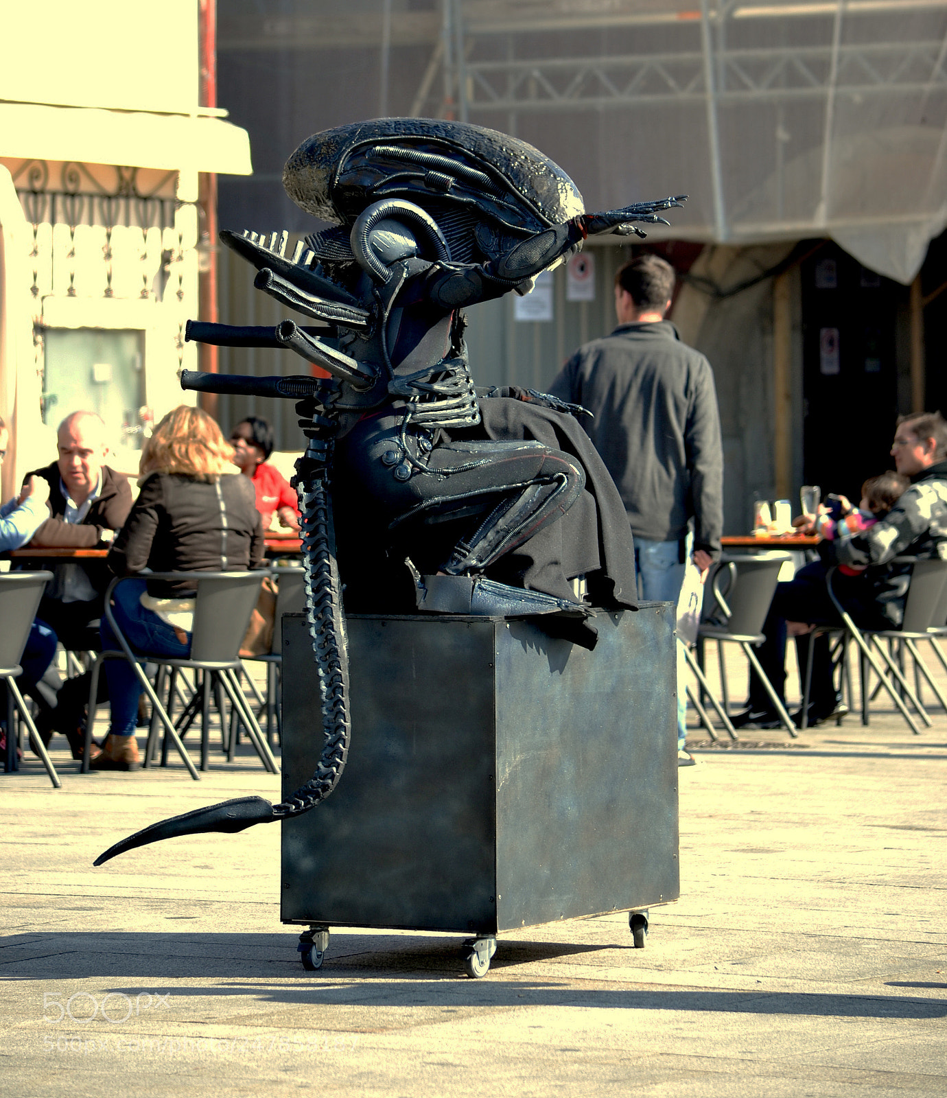Nikon D3100 sample photo. Alien photography