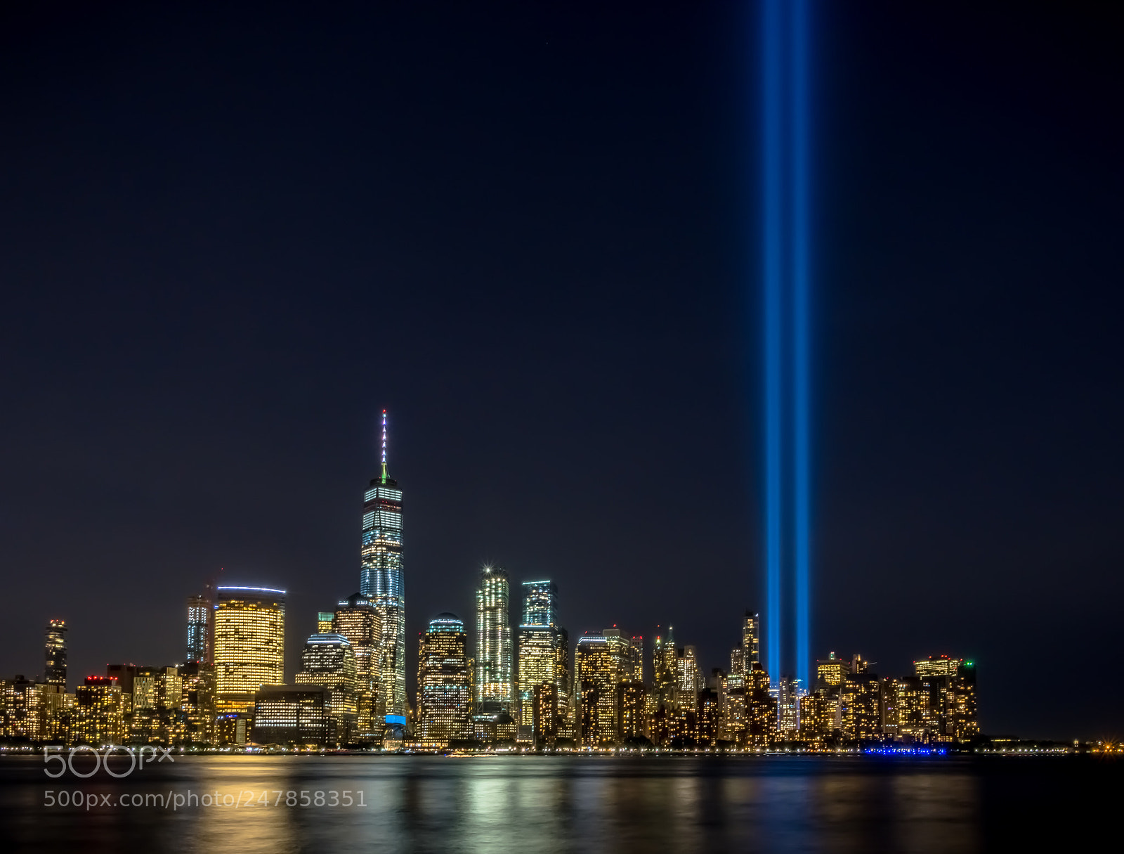 Nikon D500 sample photo. Newyork tribute lights photography