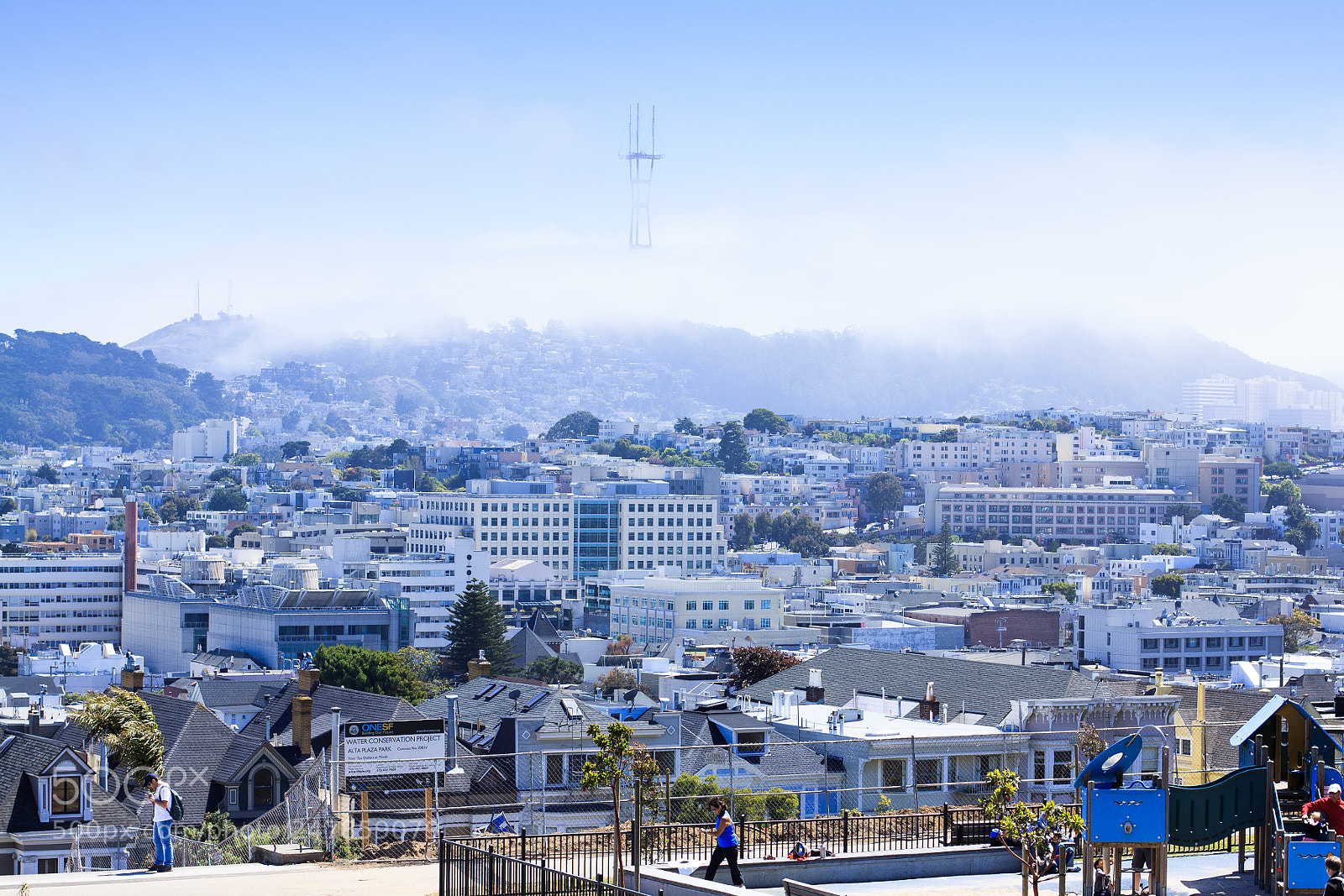 Canon EOS 50D sample photo. Sutro tower photography