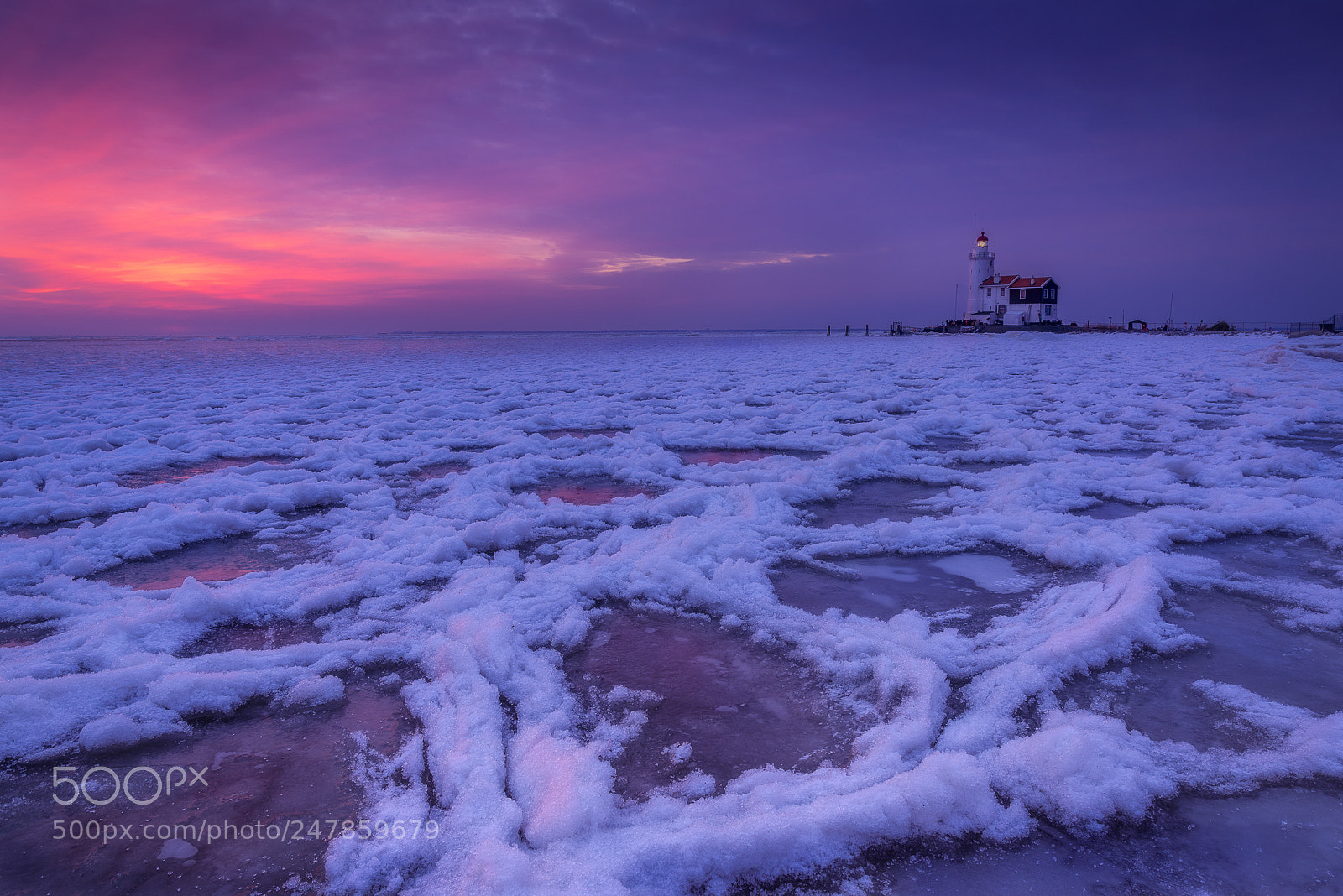 Nikon D810 sample photo. Lighthouse of marken photography