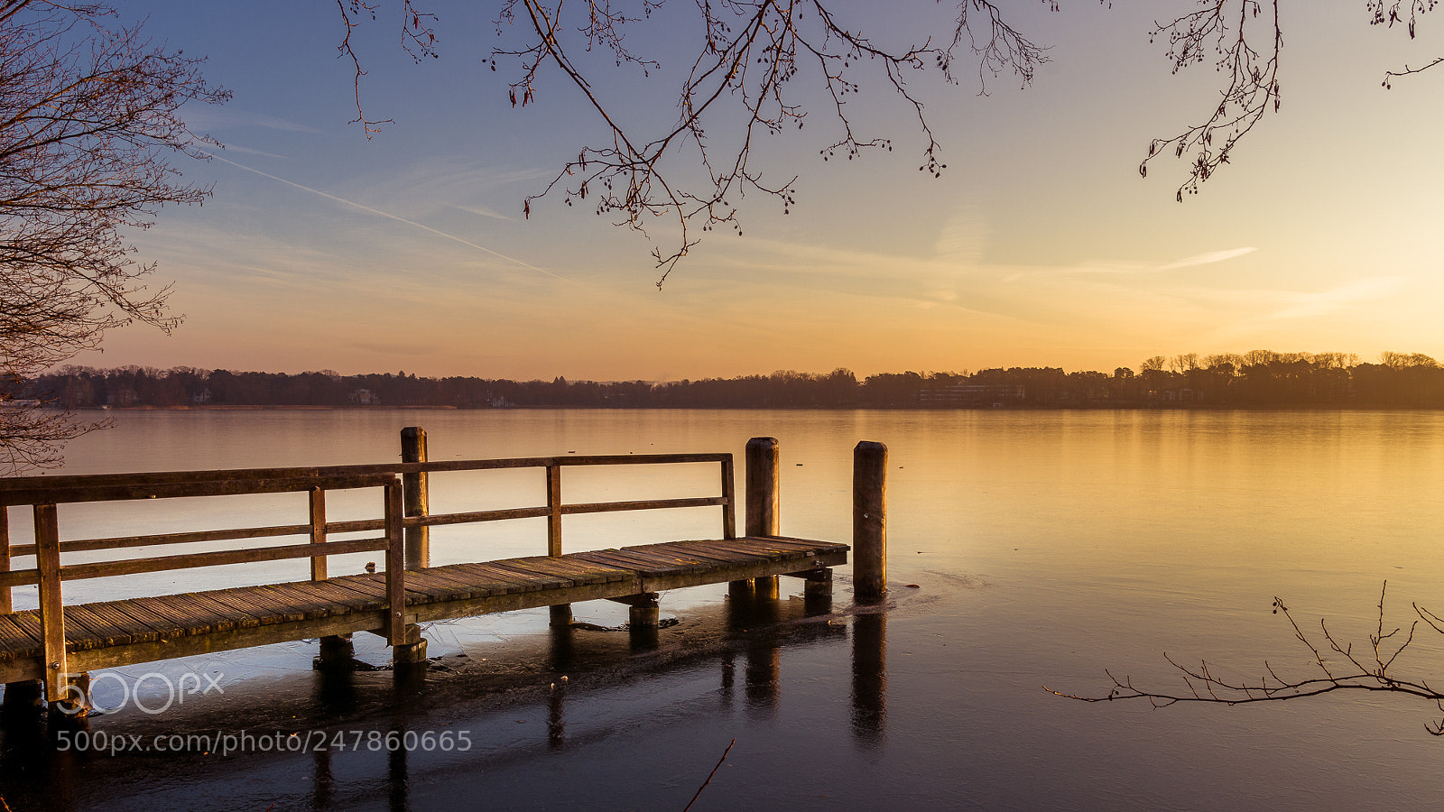 Pentax K-3 II sample photo. Winter sonnenaufgang / winter sunset photography