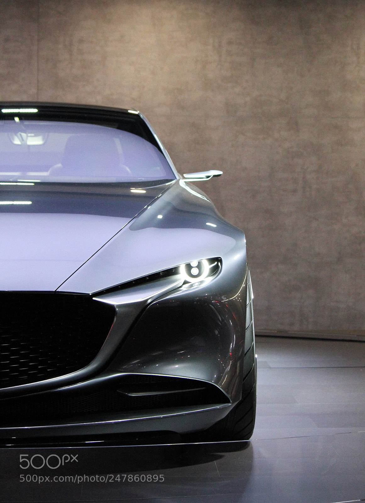 Canon EOS 7D sample photo. Mazda vision coupe concept photography