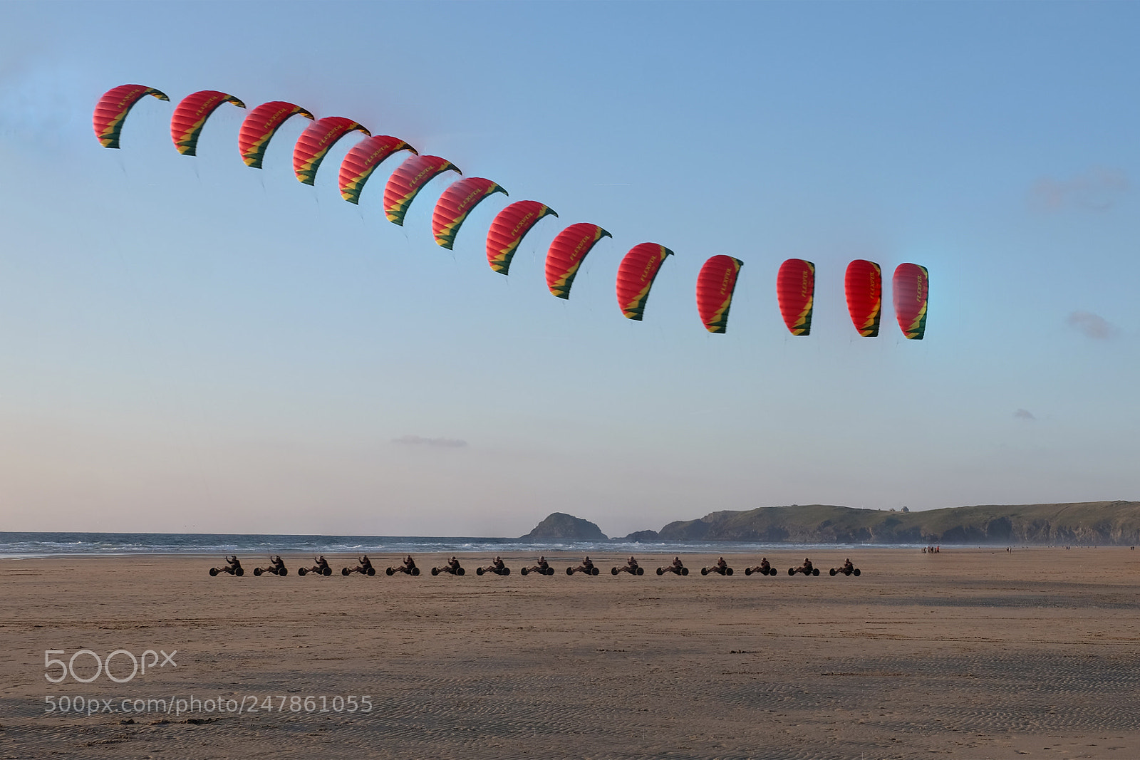Fujifilm X-T1 sample photo. Kitesurfer photography
