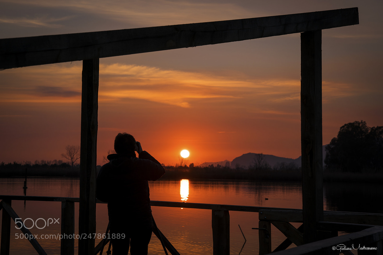 Sony a7R II sample photo. Sunset on the lake photography