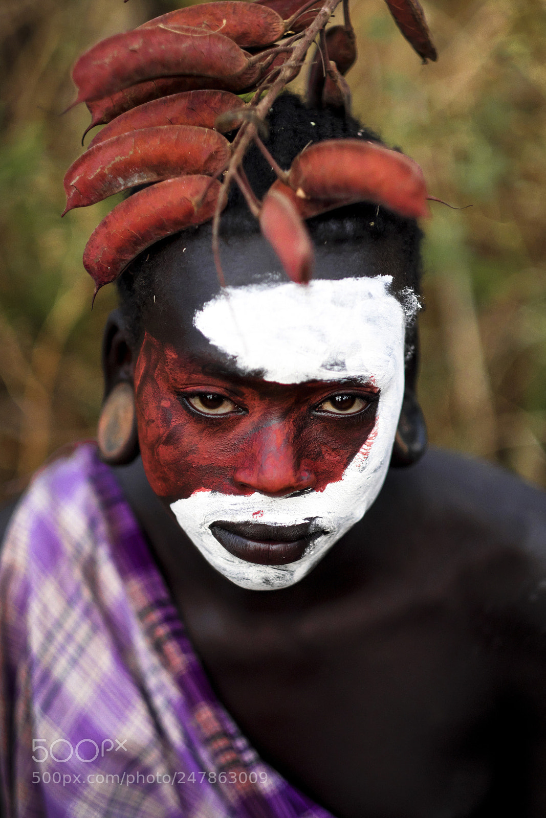 Fujifilm X-T2 sample photo. Surma girl - ethiopia photography