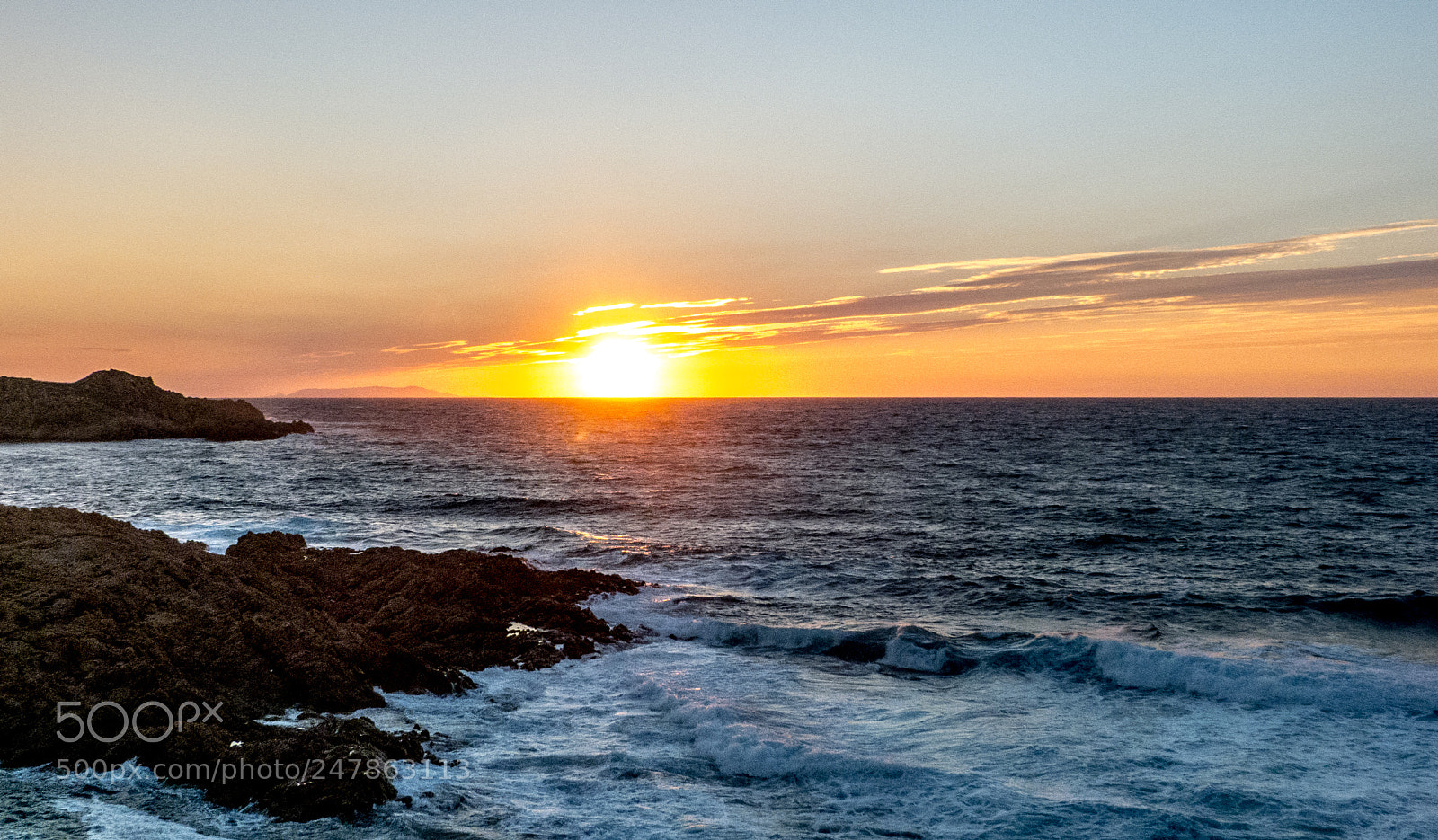 Panasonic Lumix DMC-FZ100 sample photo. Sundown on sardinia photography