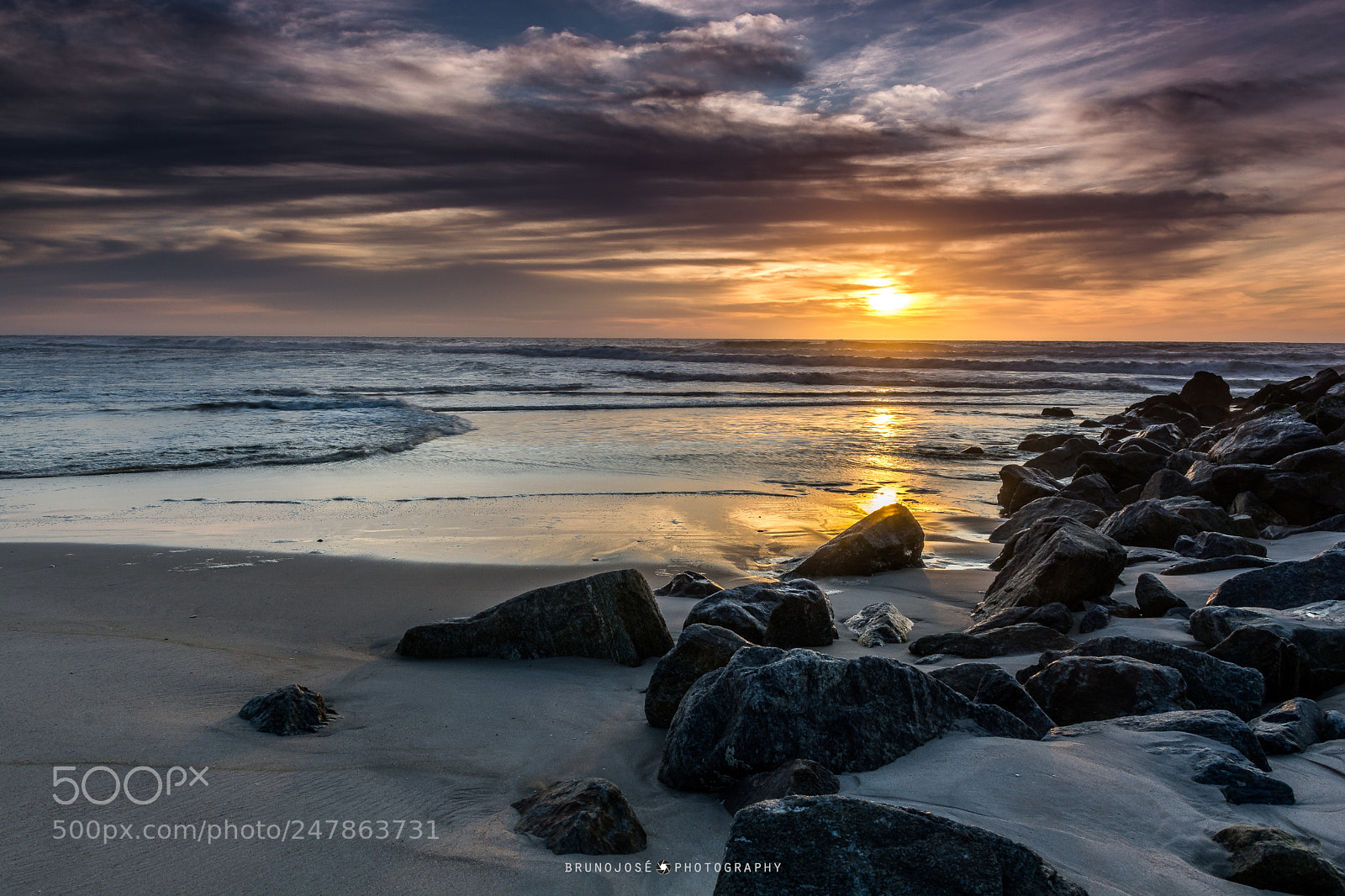Nikon D5200 sample photo. Sunset in torreira photography