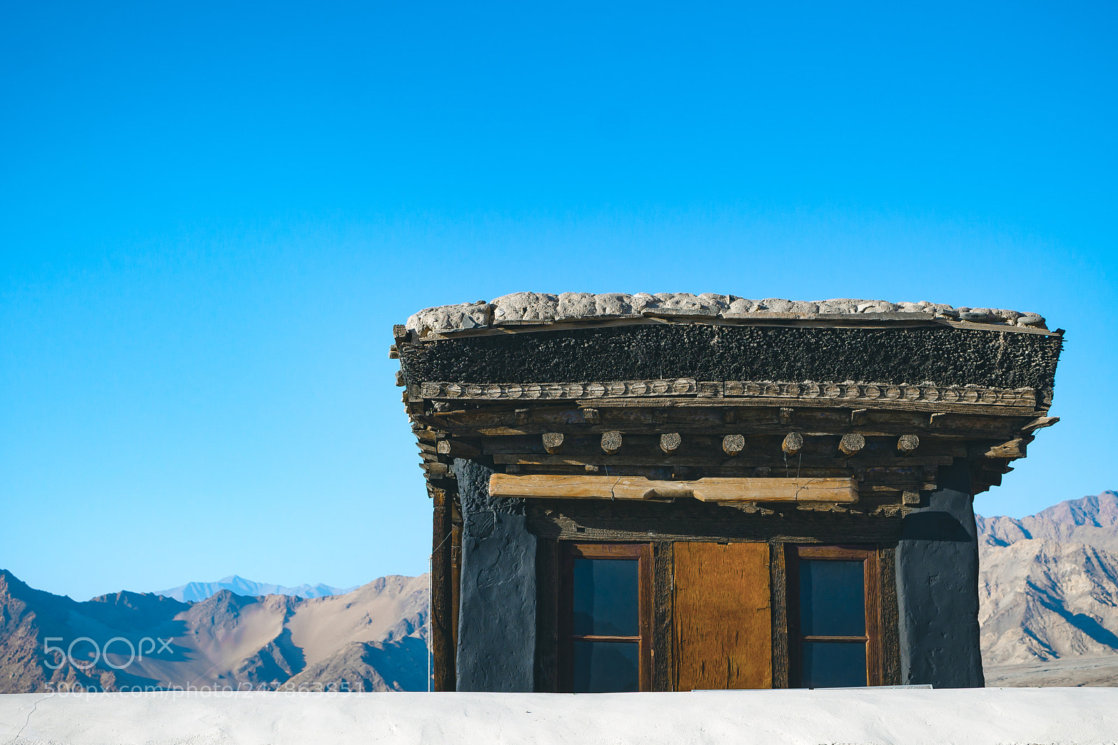 Canon EOS 1100D (EOS Rebel T3 / EOS Kiss X50) sample photo. A traditional ladakhi structure photography