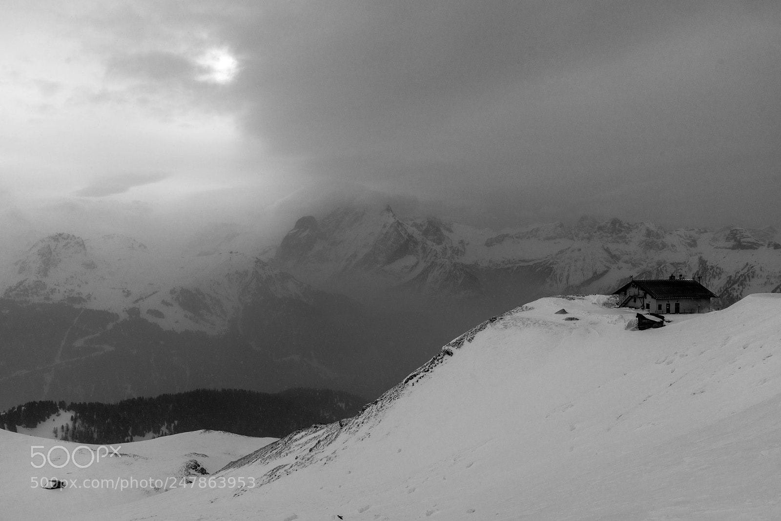 Nikon D610 sample photo. Campitello di fassa photography
