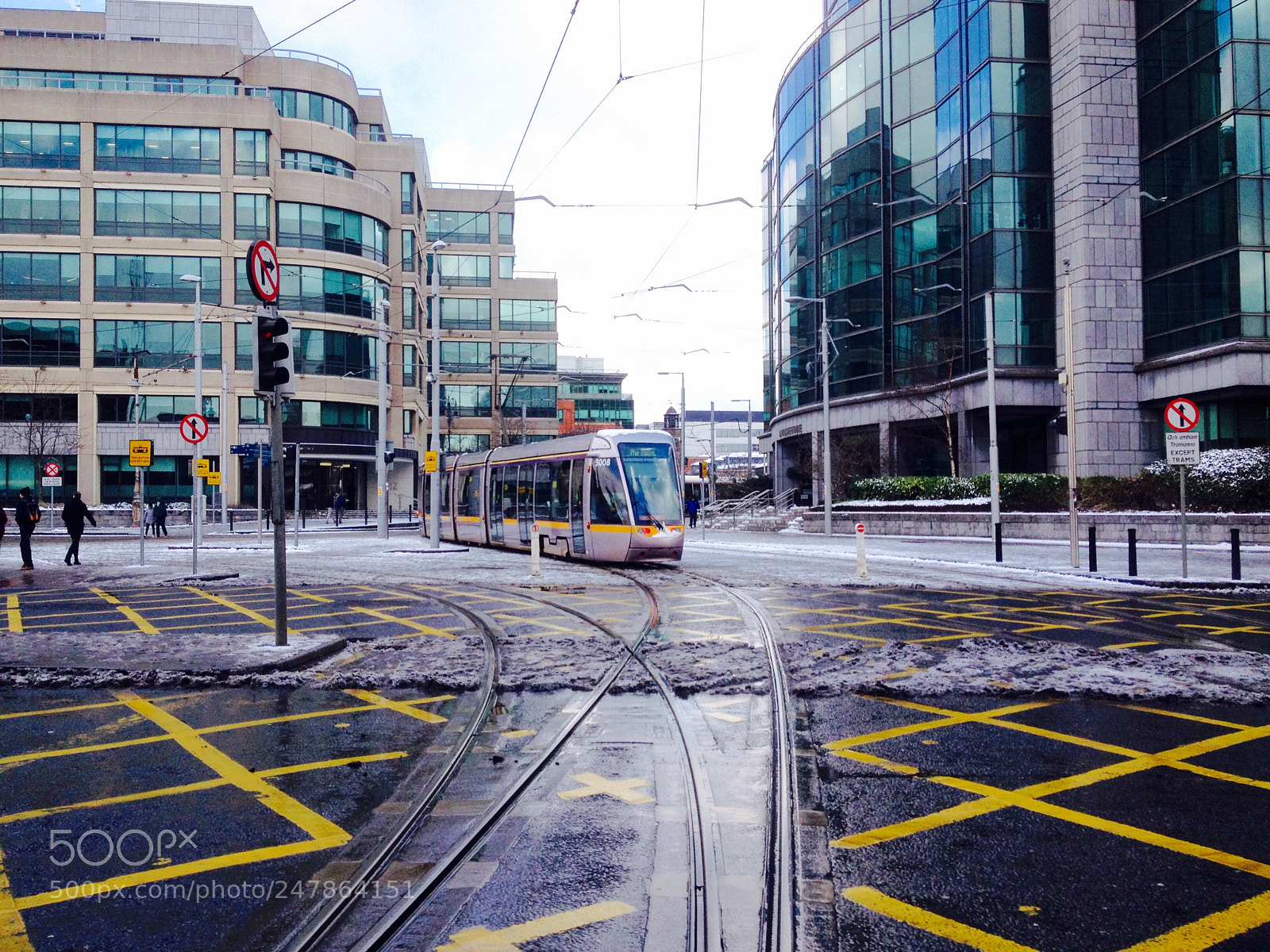 Apple iPhone 4S sample photo. Dublin snow photography