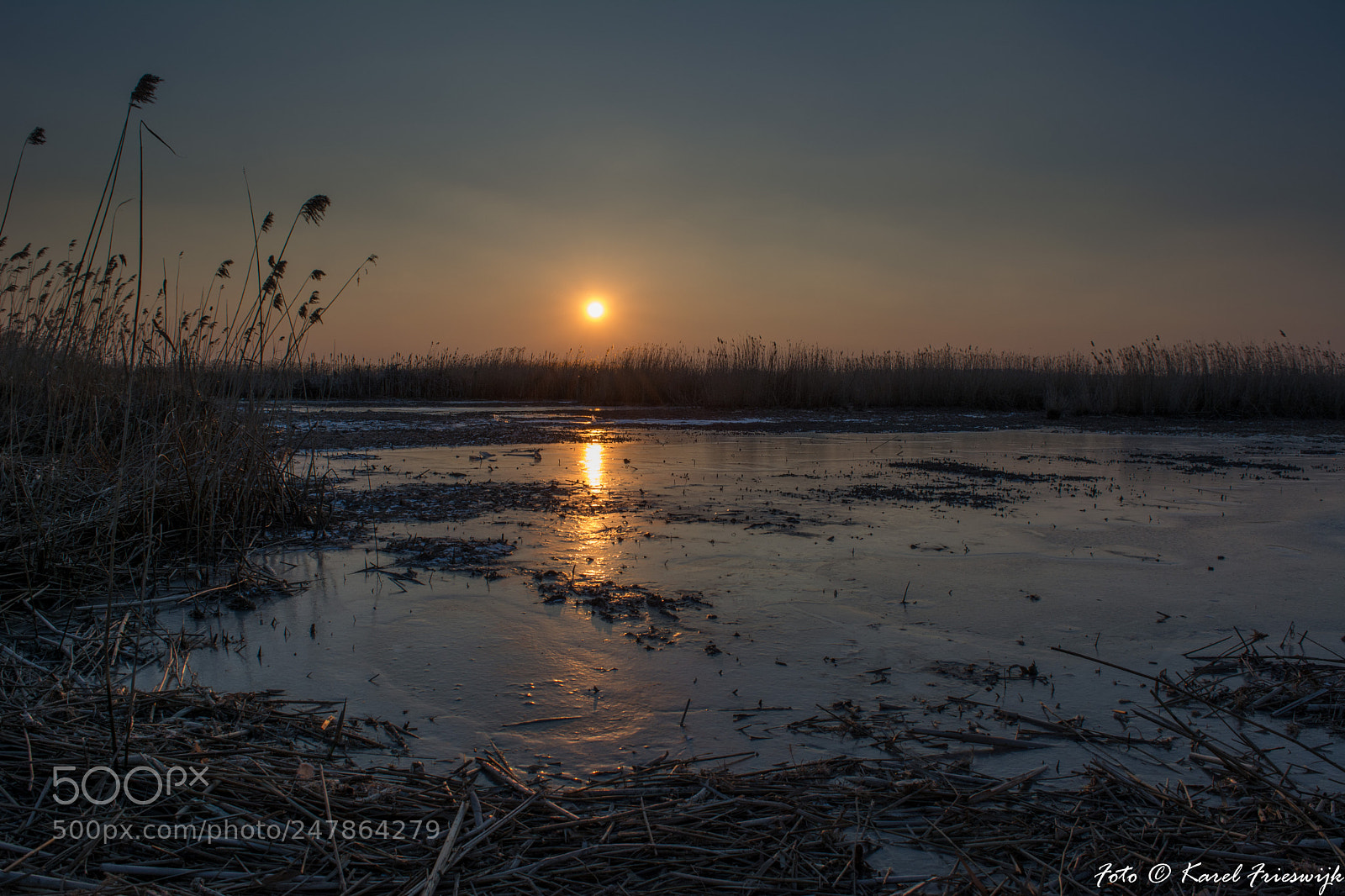 Nikon D5200 sample photo. Sunset nunspeet the netherlands photography