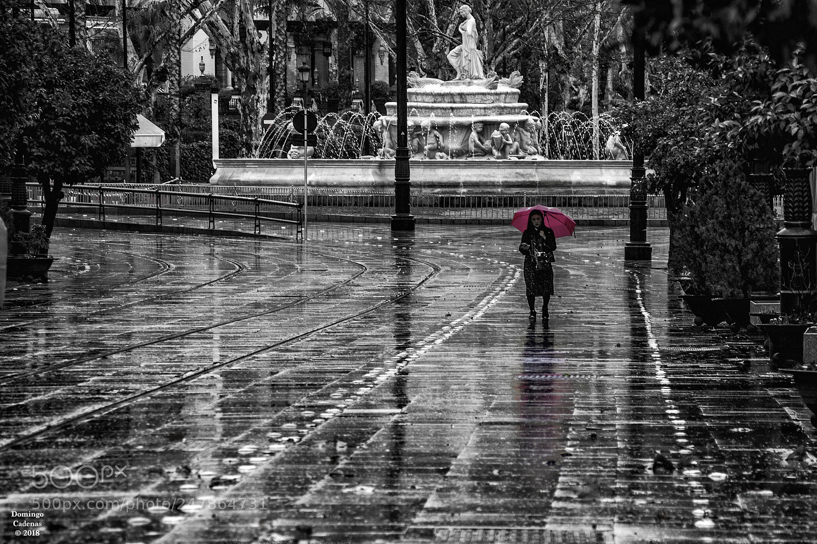 Olympus OM-D E-M10 II sample photo. La lluvia photography
