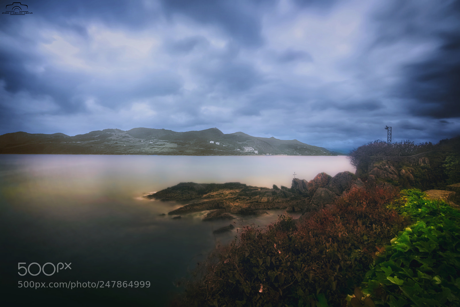 Nikon D7100 sample photo. Anocheciendo en mundaka photography