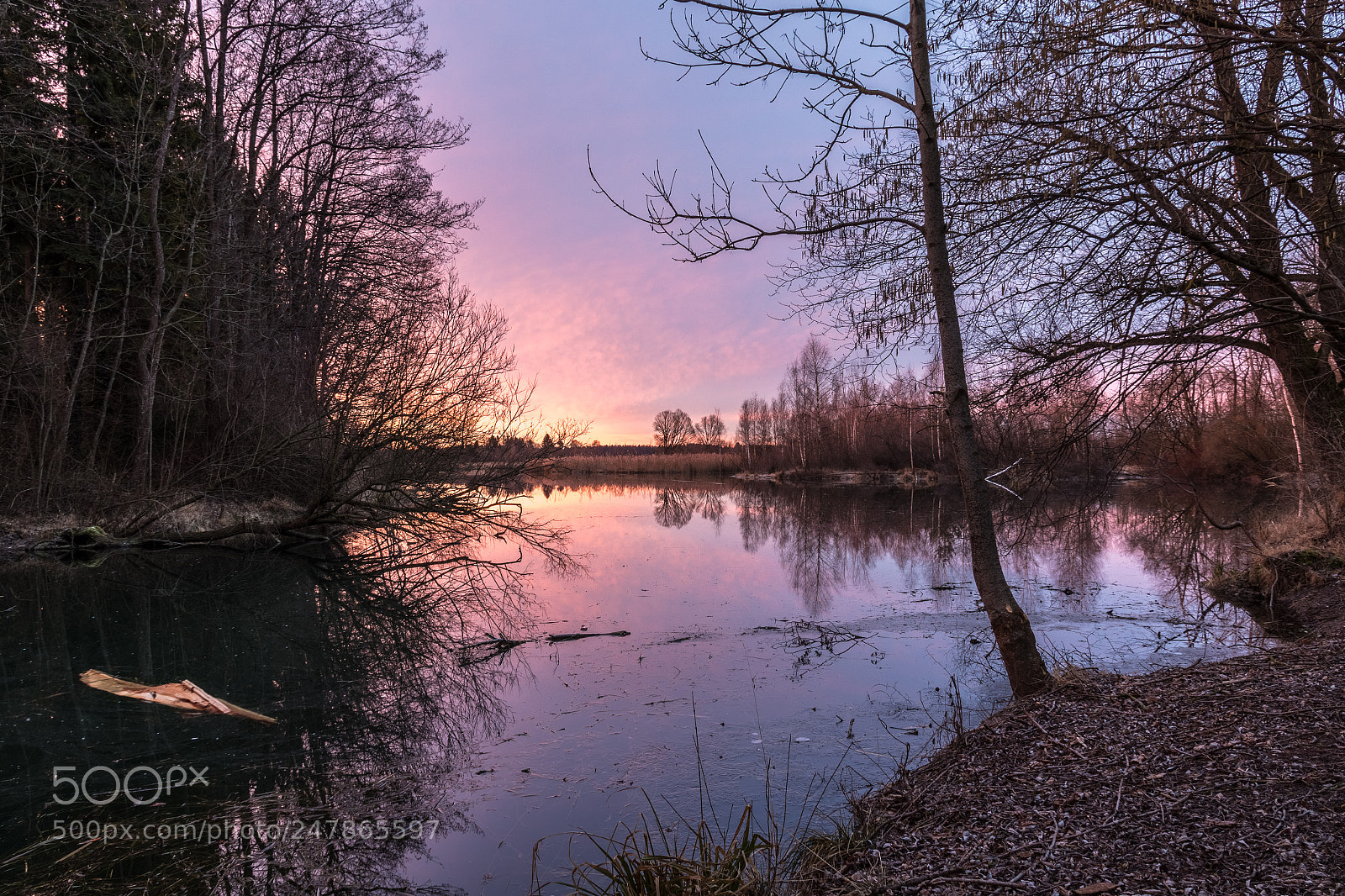 Canon EOS 7D Mark II sample photo. Sonnenaufgang am böhmerweiher photography