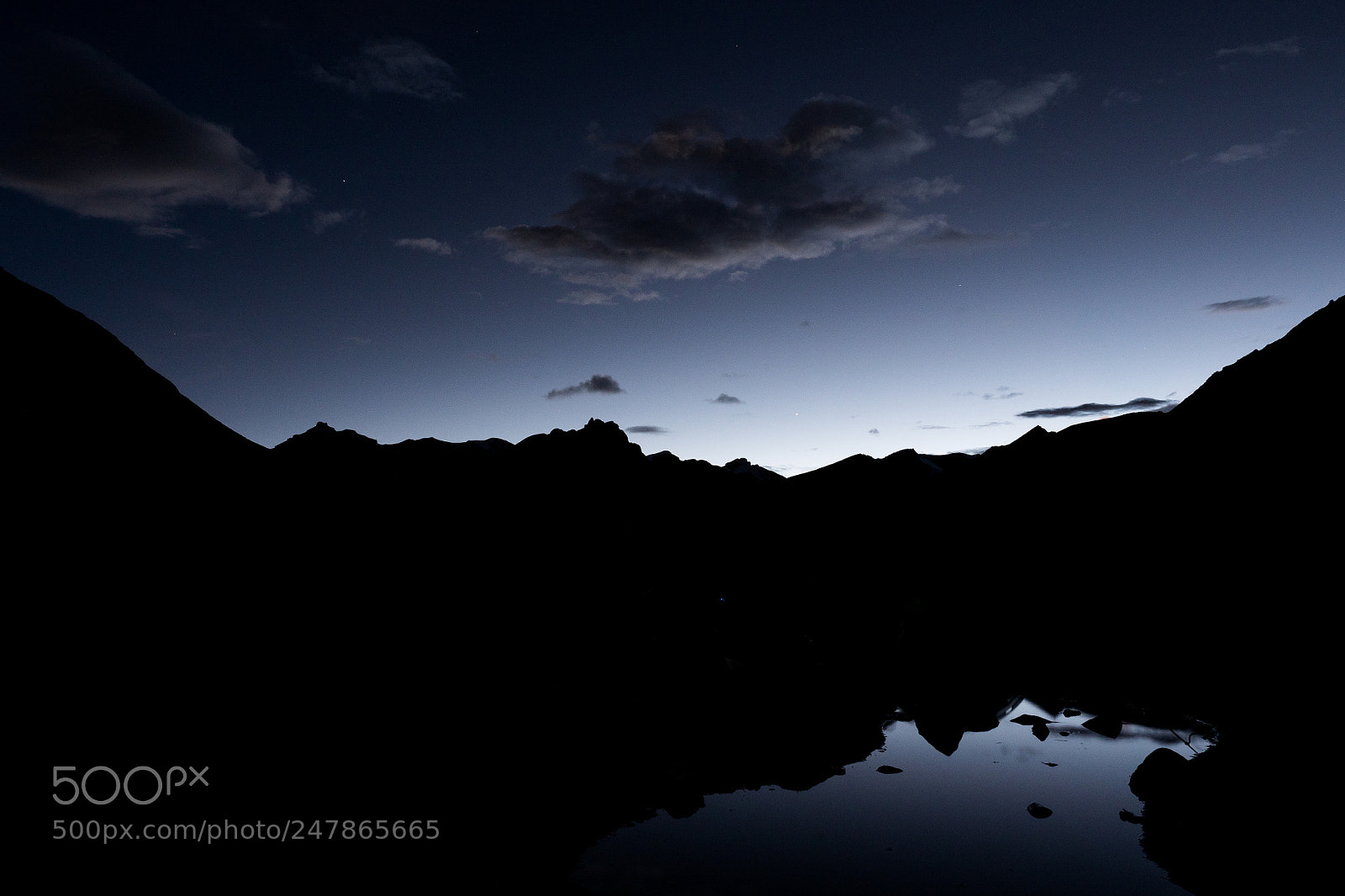 Panasonic Lumix DMC-GH4 sample photo. Nightscape himalayas range tibet photography