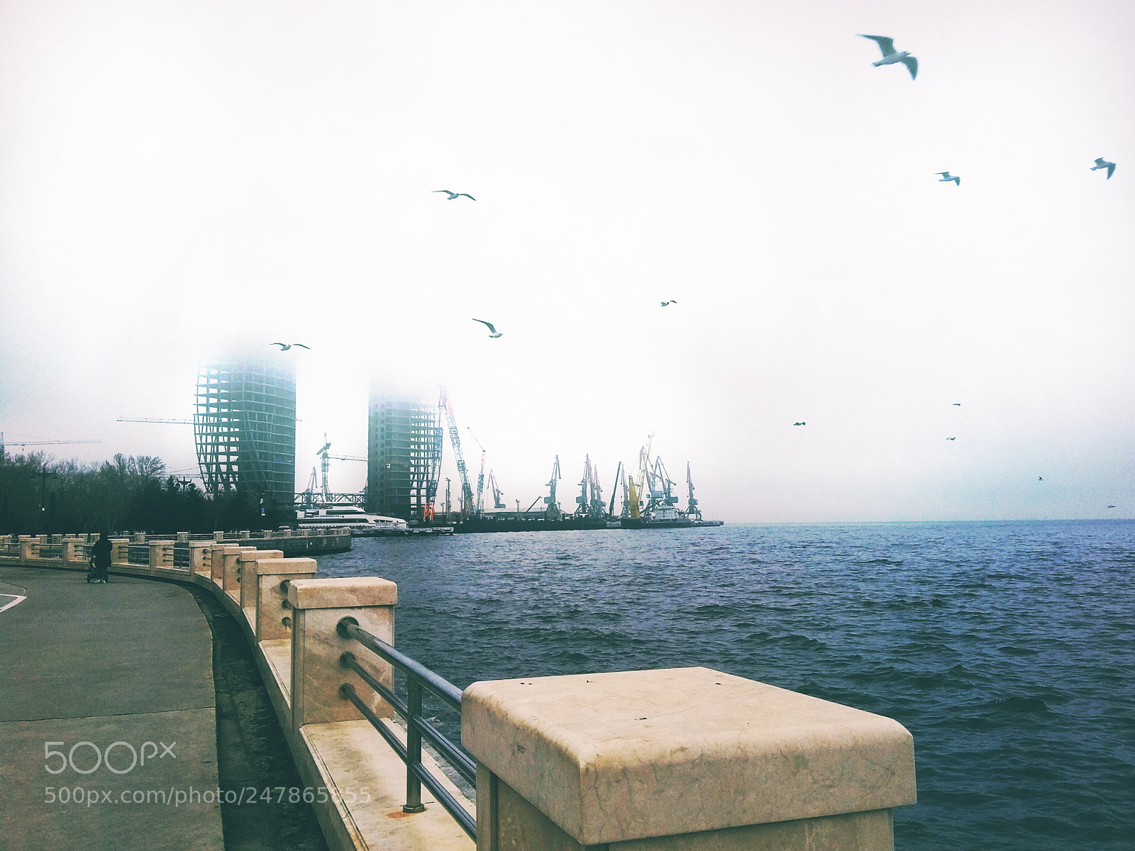 Samsung Galaxy Grand Prime sample photo. Port city baku photography