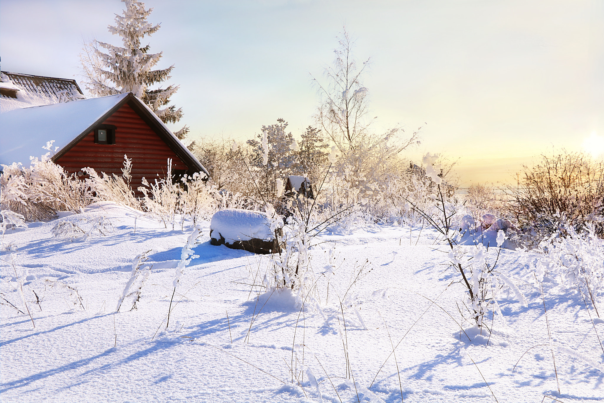 Canon EOS 750D (EOS Rebel T6i / EOS Kiss X8i) sample photo. Russian village photography