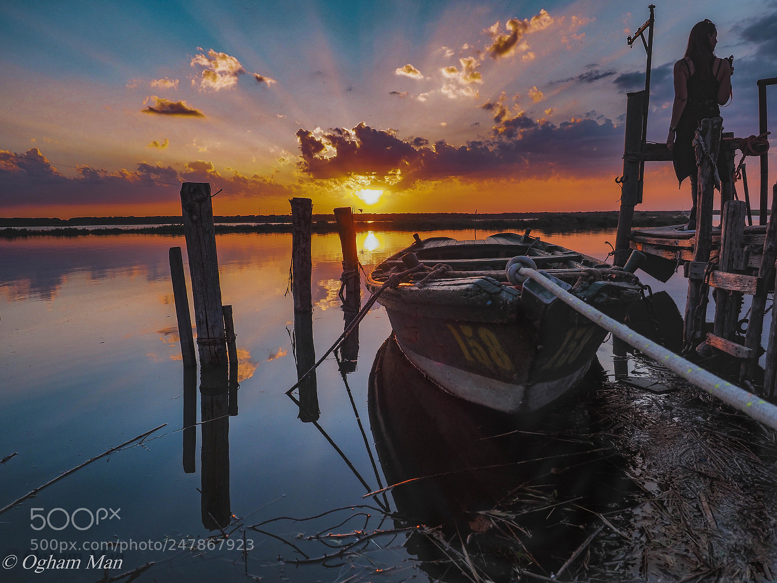 Olympus OM-D E-M1 Mark II sample photo. Sunset in baiona photography
