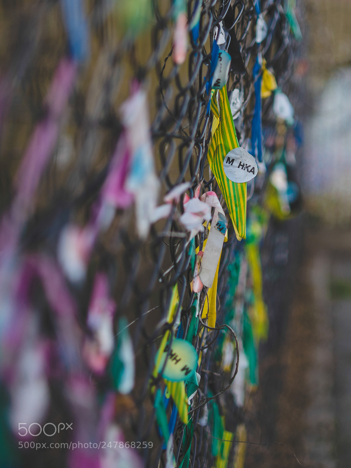 Sony a7 II sample photo. Colorful fence at muhka photography