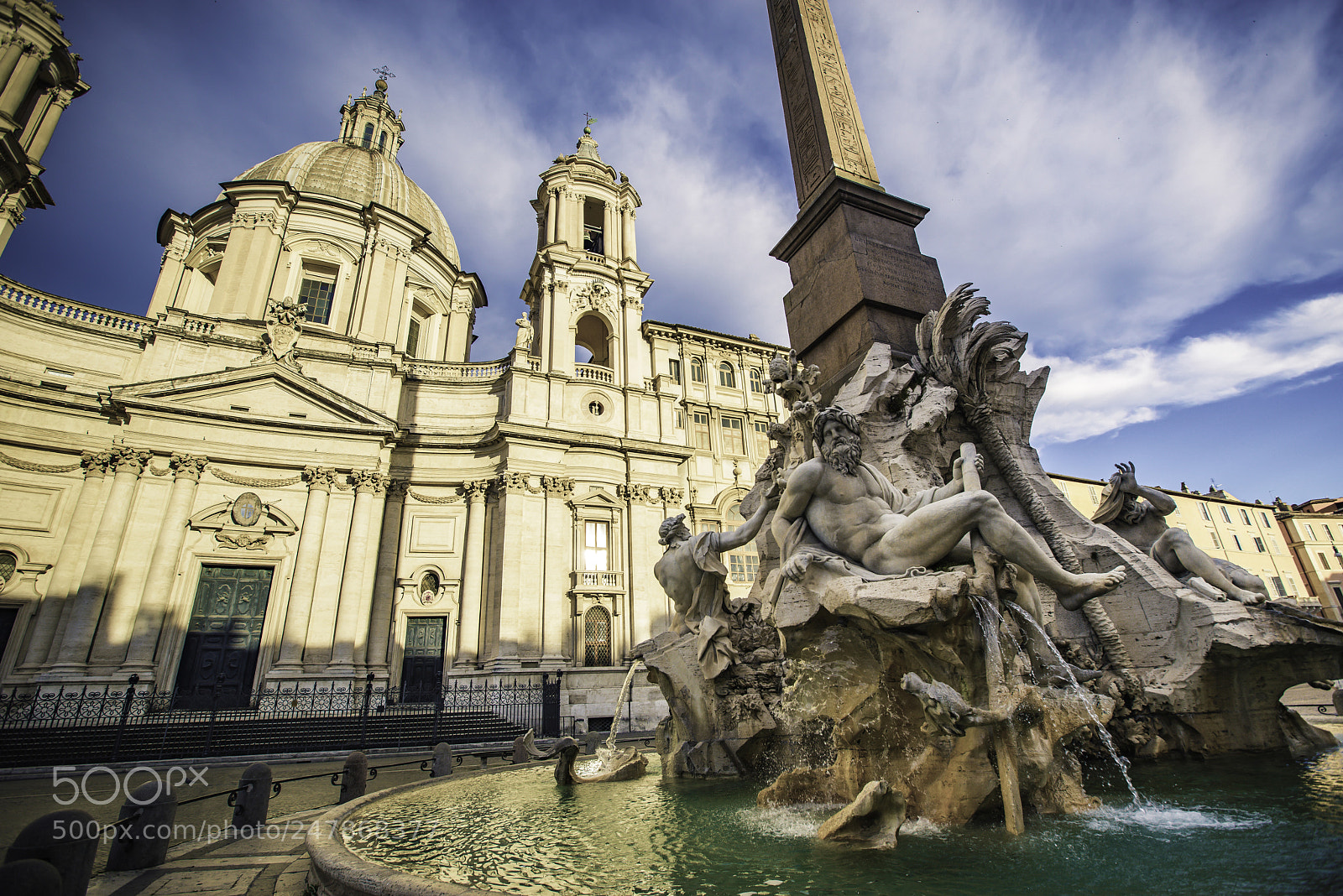Sony a7R sample photo. Piazza navona photography