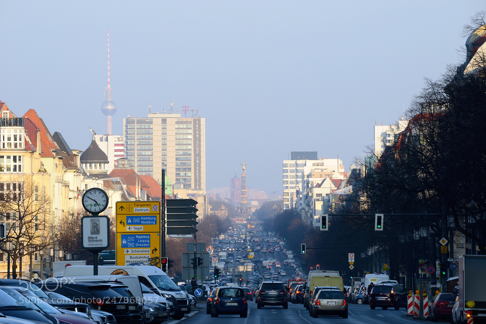 Nikon D800 sample photo. Blick vom kaiserdamm zur photography