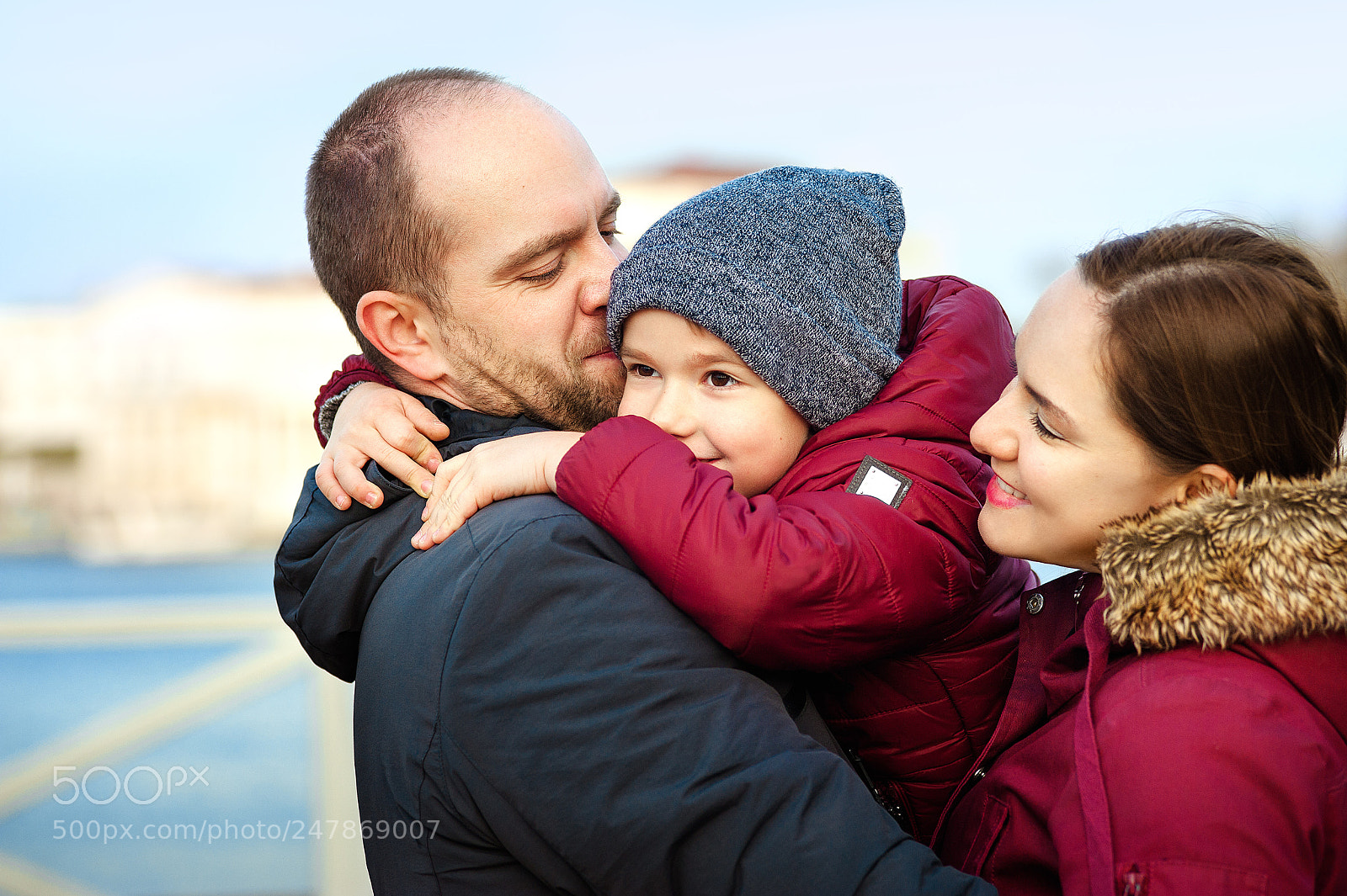 Nikon D700 sample photo. Portrait of family of photography