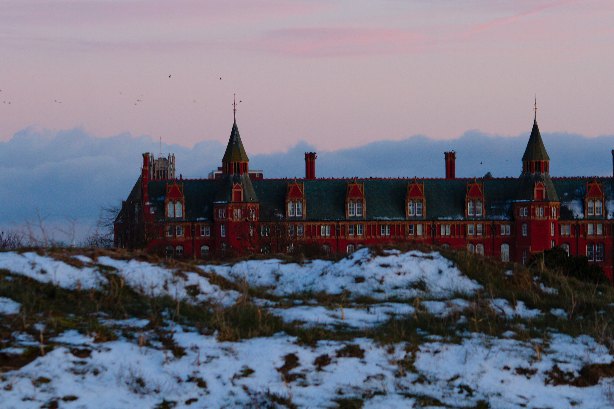 Canon EF-S 55-250mm F4-5.6 IS II sample photo. Winter view photography