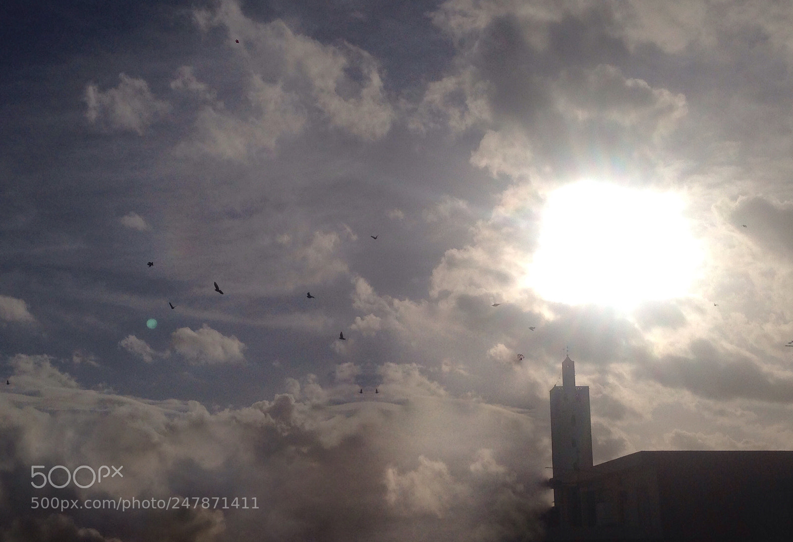 Apple iPhone 5 sample photo. Mosque of m'y town photography