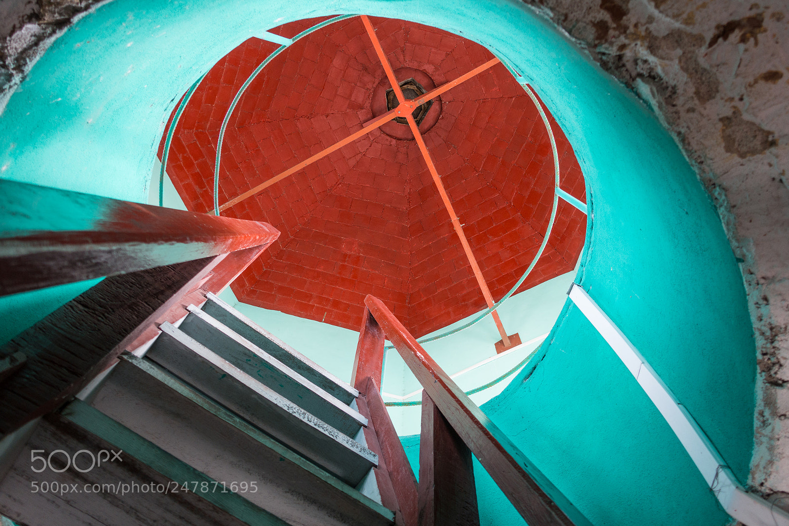 Sony Cyber-shot DSC-RX100 III sample photo. Church staircase photography