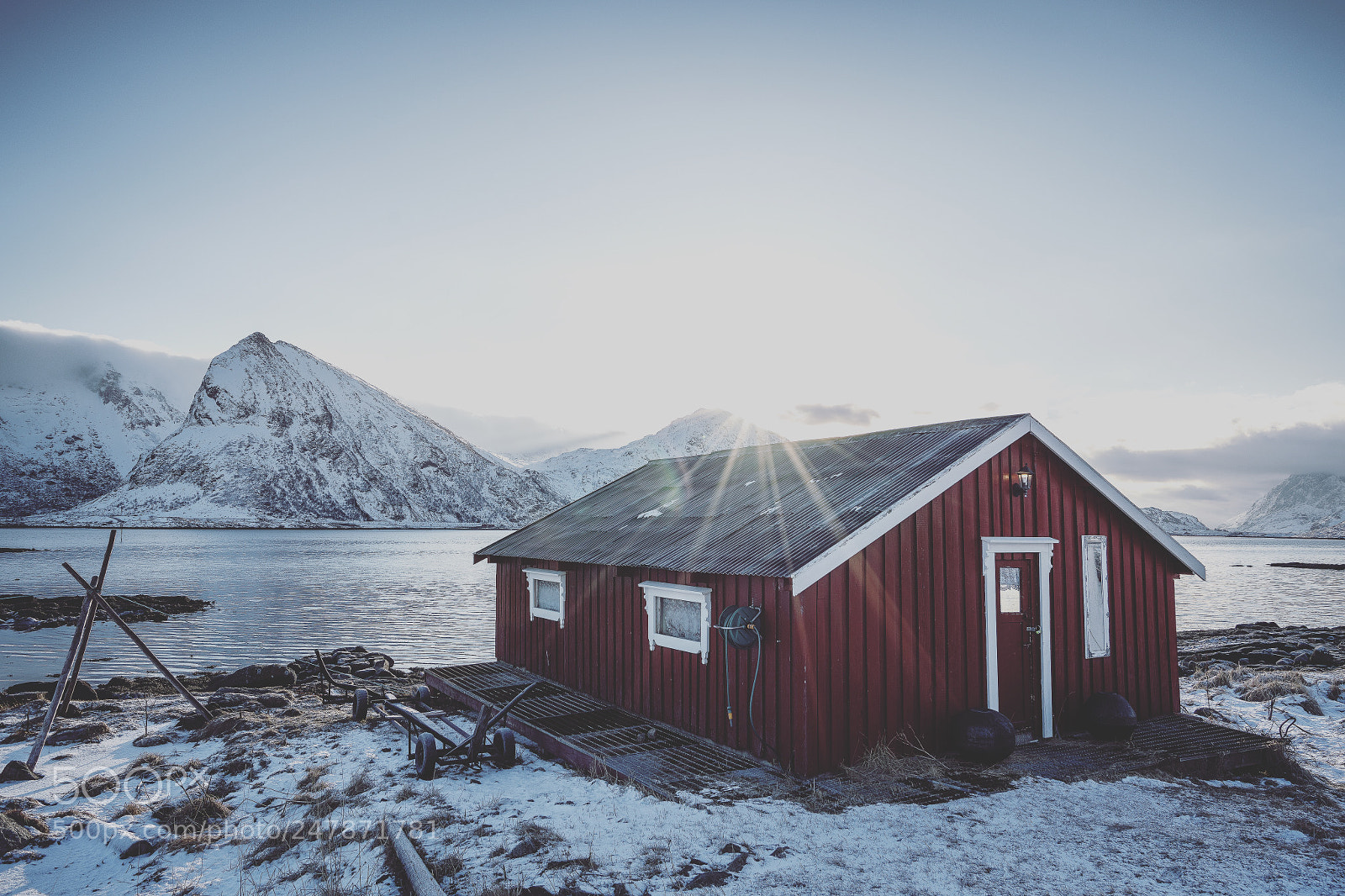 Sony a7R III sample photo. Cabin photography