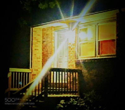 LG G5 sample photo. Front porch photography