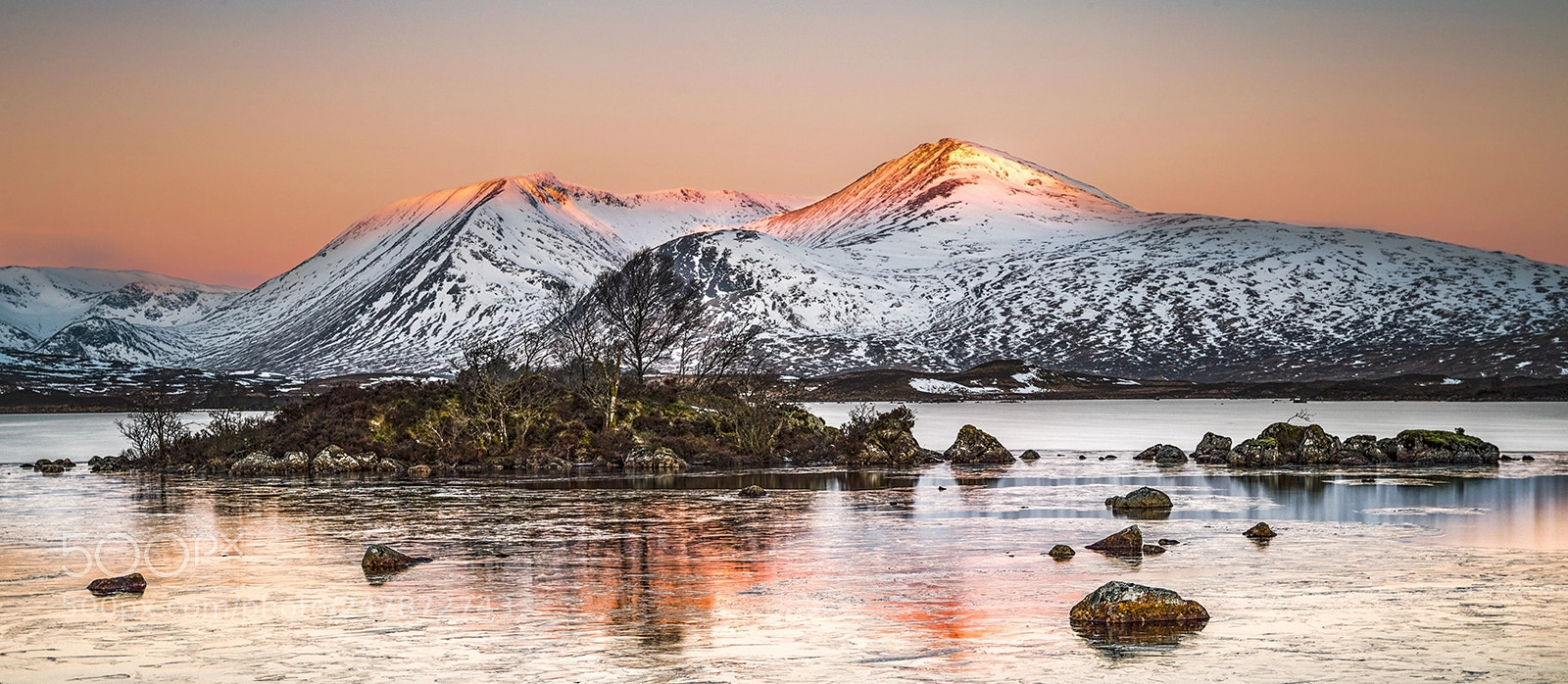 Canon EOS-1D X sample photo. Rannoch moor at dawn photography