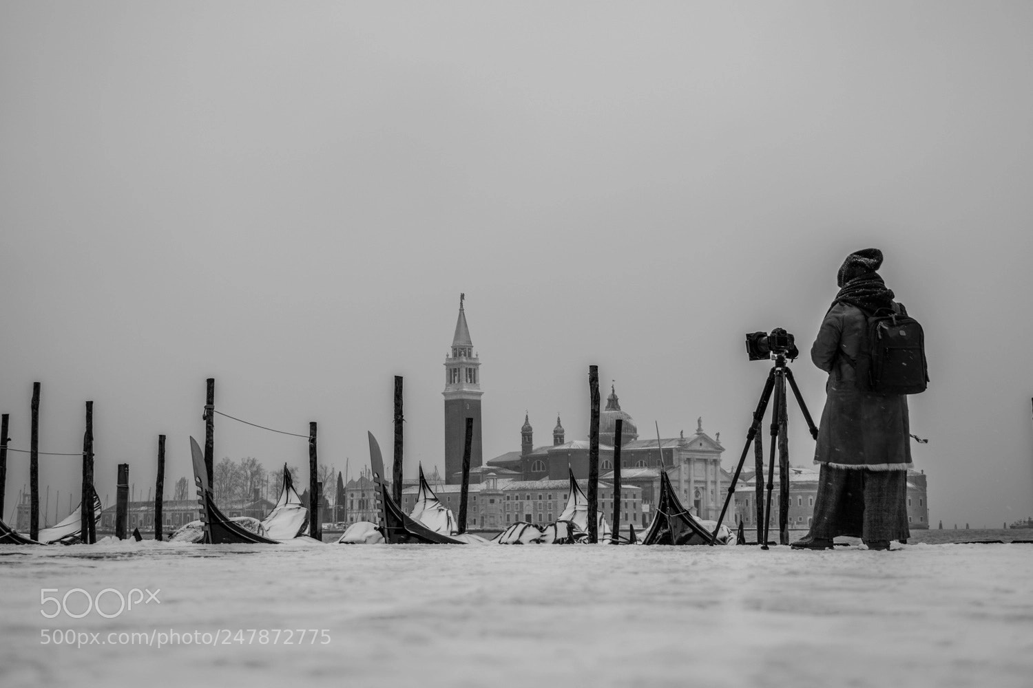 Nikon D5500 sample photo. Neve a venezia photography