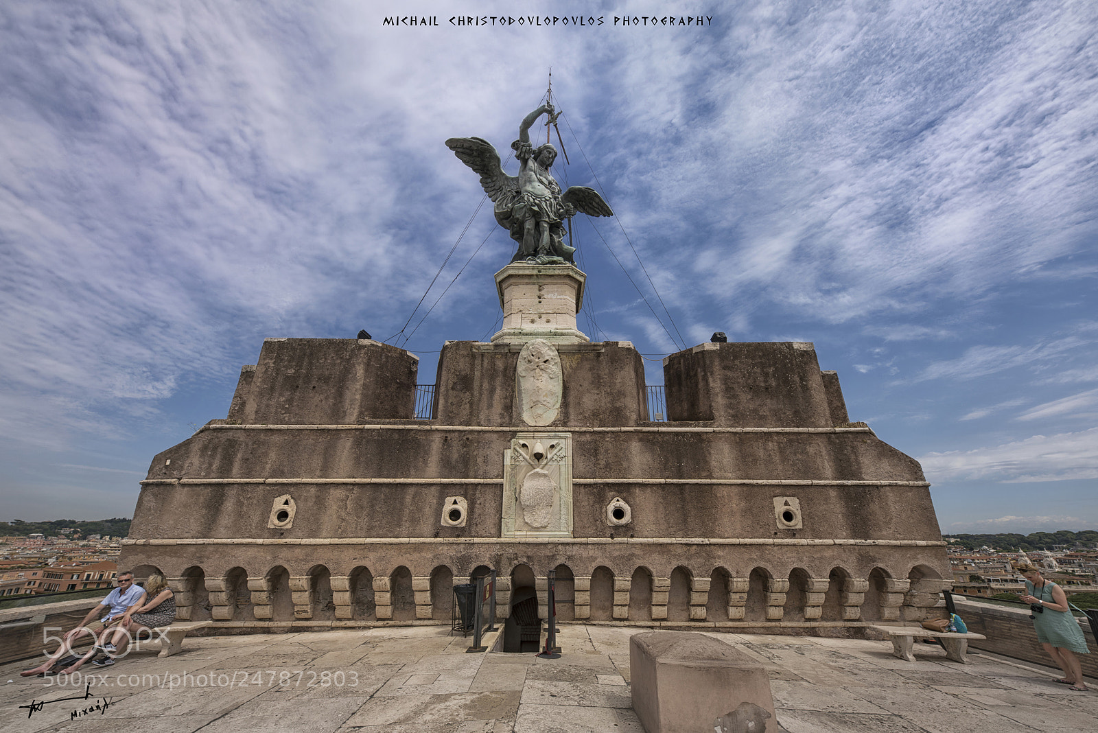 Nikon D810 sample photo. Castel sant'angelo (rome) photography