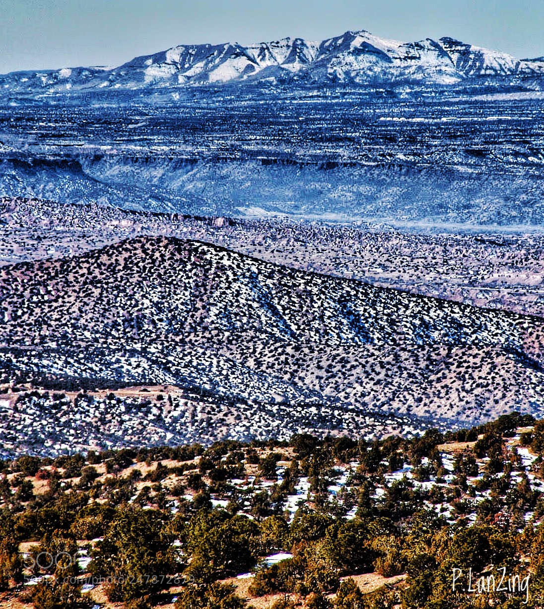 Olympus E-3 sample photo. On high, new mexico photography