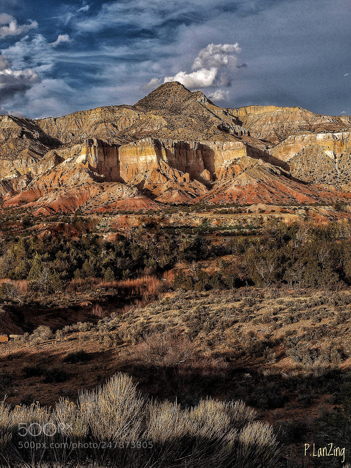 Olympus E-3 sample photo. Ghost ranch, new mexico photography