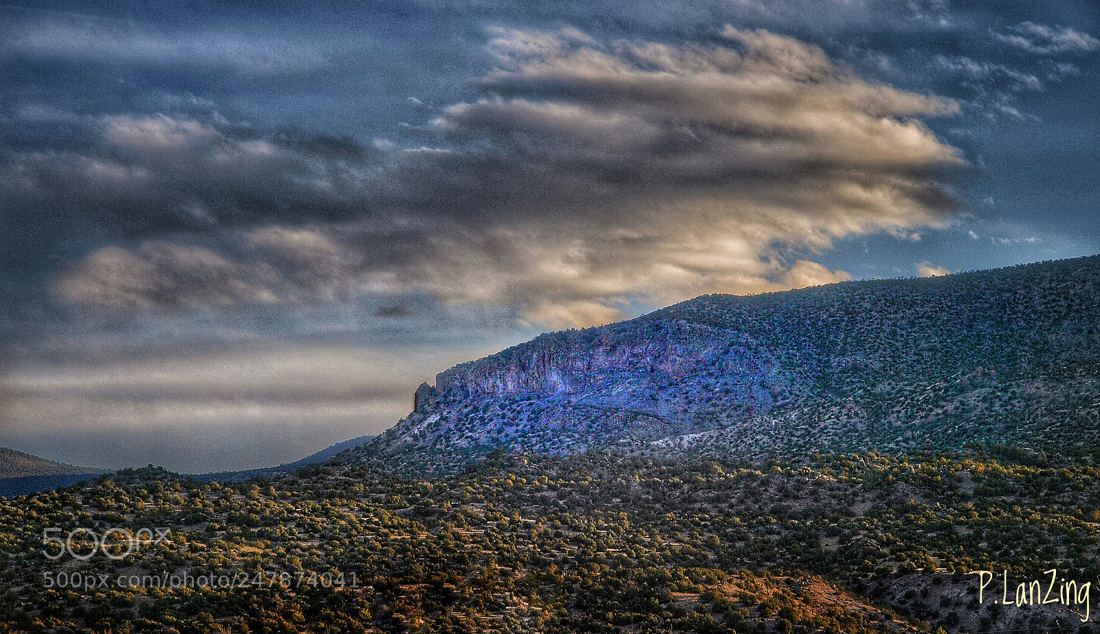 Olympus E-3 sample photo. Sunset mesa, new mexico photography