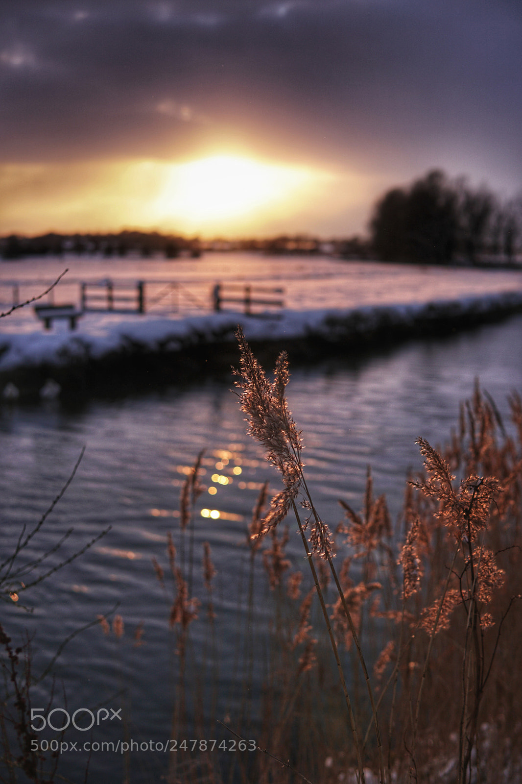Sony a6300 sample photo. Waterside bench photography
