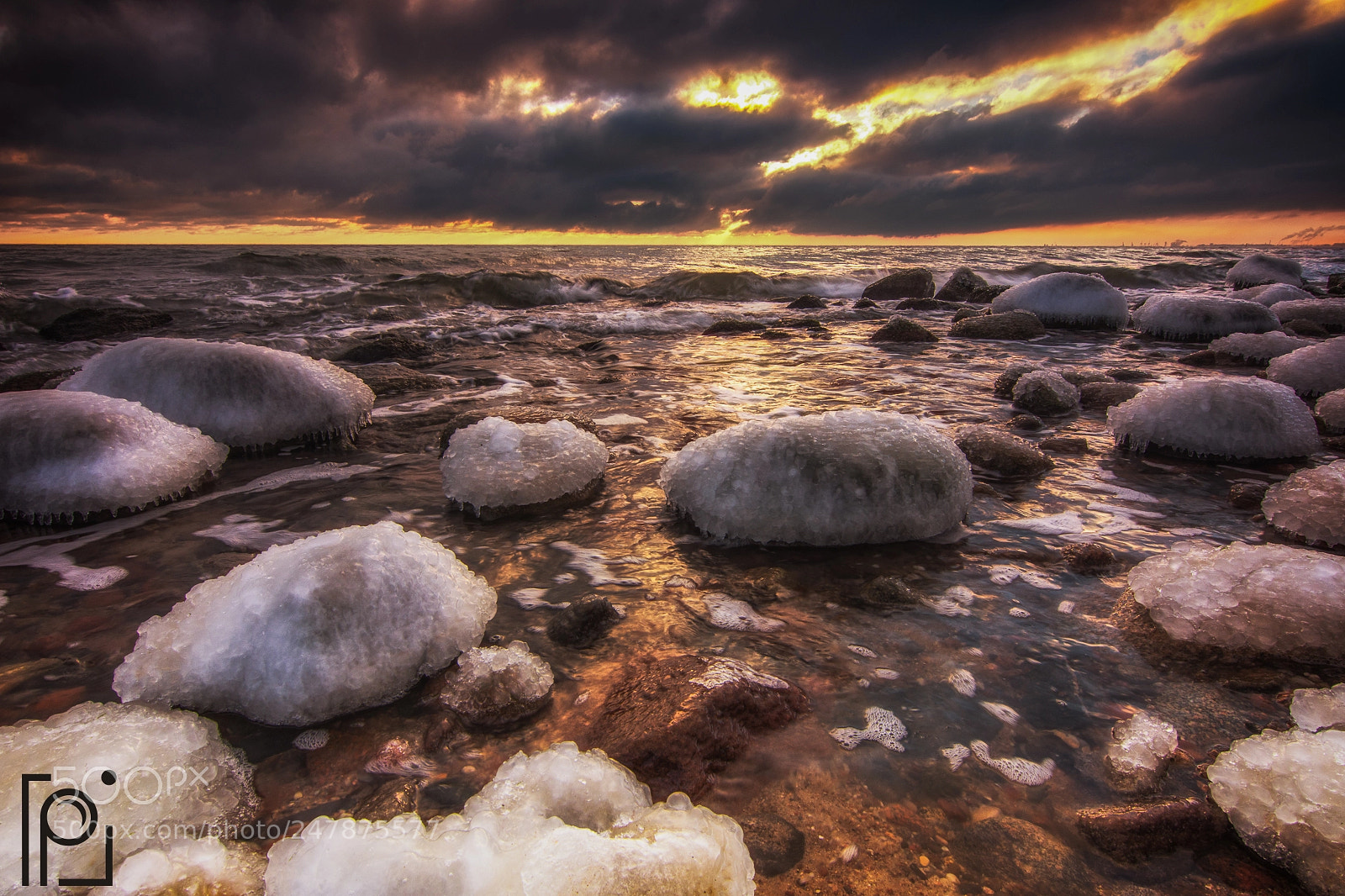 Nikon D7200 sample photo. Icy rocks on the photography