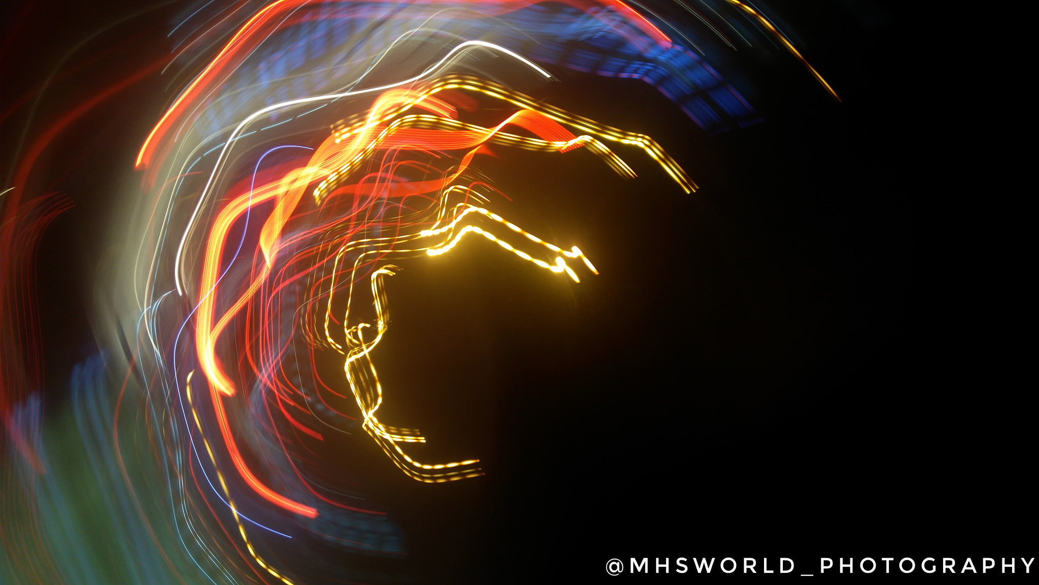 Lenovo K6 NOTE sample photo. Light painting art photography