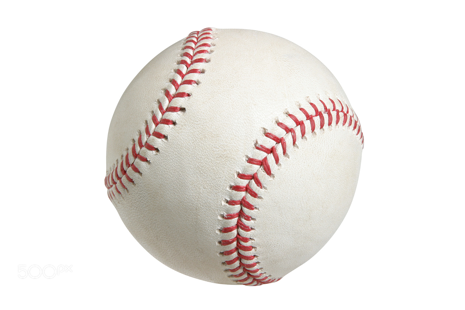 Canon EOS 10D sample photo. Baseball isolated on white photography