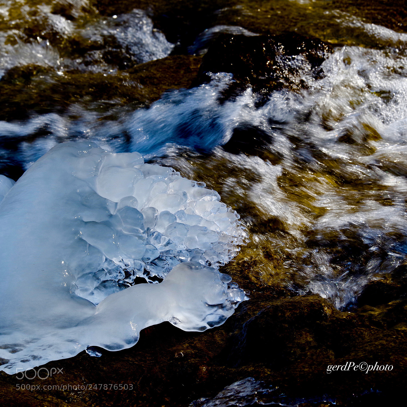 Pentax K-1 sample photo. Natural ice sculpture photography