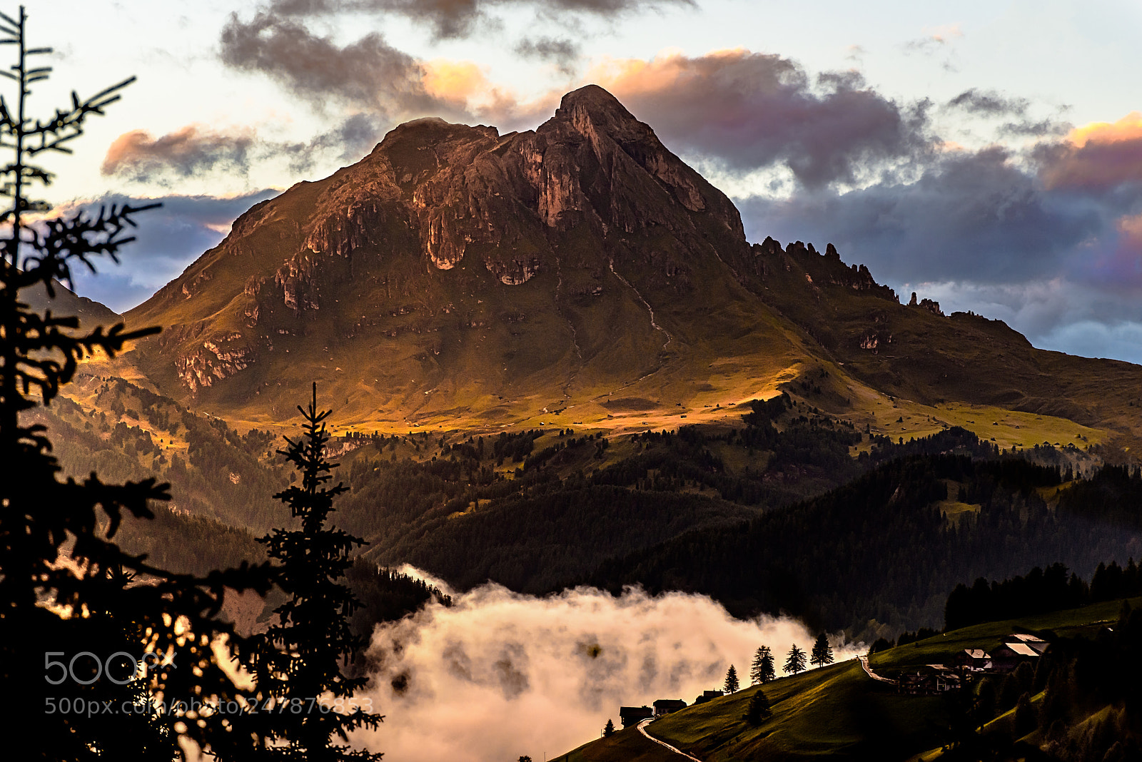 Nikon D810 sample photo. Il sass de putia photography