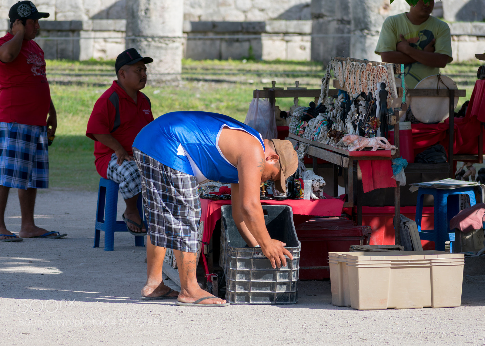 Nikon D3400 sample photo. Chichen itza artisans 3 photography