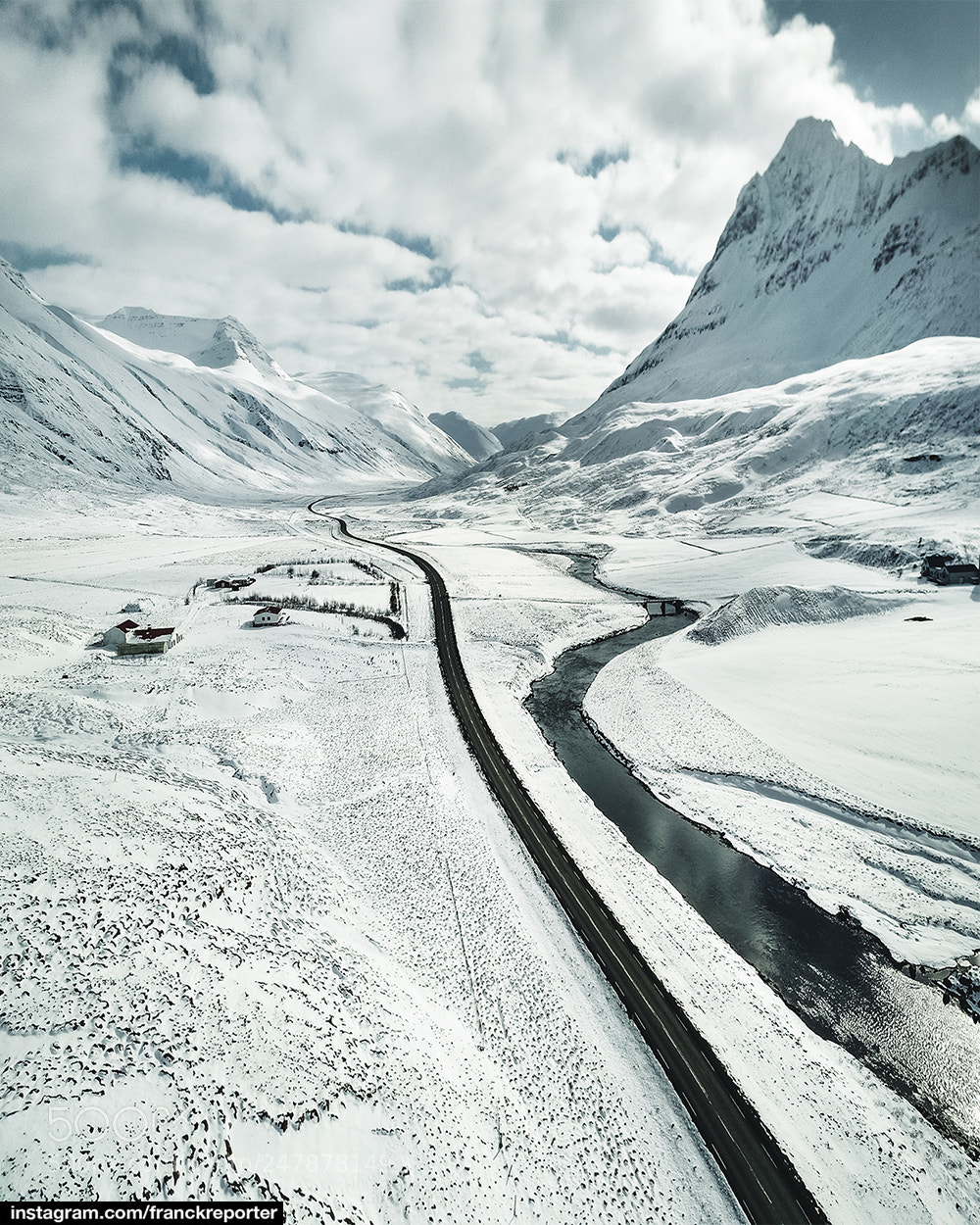 DJI FC220 sample photo. Iceland aerial view photography