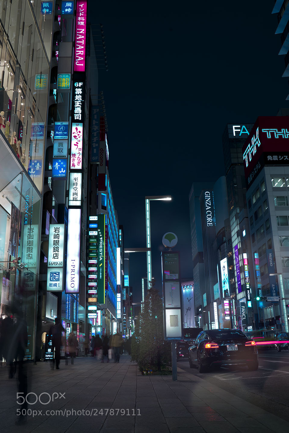 Sony a7 II sample photo. Night in japan photography